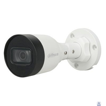 DAHUA DH-IPC-HFW1431S1P-0280B-S6 Уличная цилиндрическая IP-видеокамера 4Мп, 1/2.9” CMOS, объектив 2.8мм, обнаружение людей, ИК 30м, IP67, металл/пластик