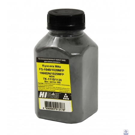 Hi-Black Тонер Kyocera FS-1040/1020MFP/1060DN/1025MFP, TK-1110/1120, 85 г, банка