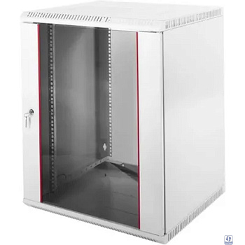 ЦМО Шкаф телекоммуникационный настенный разборный 12U (600х650) дверь стекло (ШРН-Э-12.650)