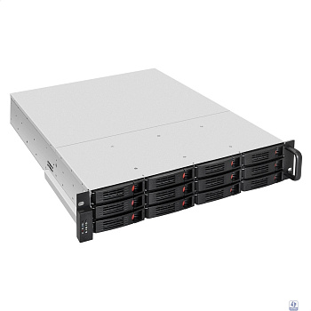Exegate EX294271RUS Серверная платформа ExeGate Pro 2U550-HS12 <RM 19", высота 2U, глубина 550, Redundant БП 2x550W, 12xHotSwap, USB>