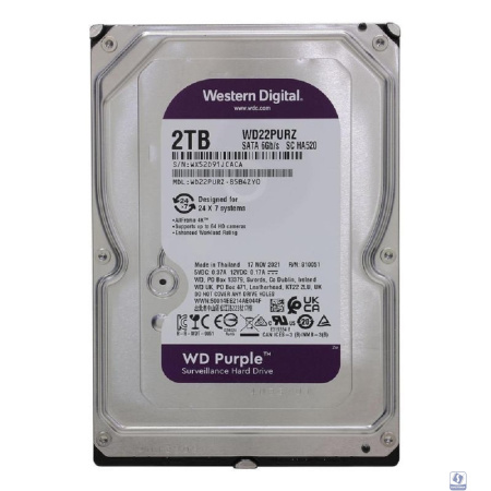 2TB WD Purple (WD22PURZ) 