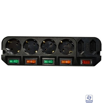 Сетевой фильтр Most ARG, 3м, черный [arg-ч 3]