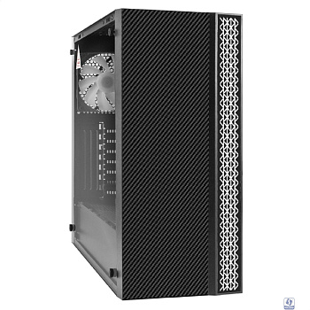 Exegate EX299420RUS Корпус Miditower ExeGate EVO-9211 (ATX, без БП, с окном, 2*USB+1*USB3.0, HD аудио, черный, 1 вент. с RGB подсветкой)