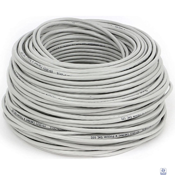 SkyNet Кабель Standart UTP indoor 4x2x0,48, медный, FLUKE TEST, кат.5e, однож., 100 м, box, серый [CSS-UTP-4-CU/100]