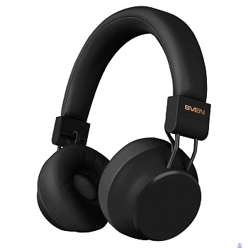 SVEN Беспроводные наушники с микрофоном AP-B710MV, черный (Bluetooth, ANC, APP, 3 mics 500mAh)