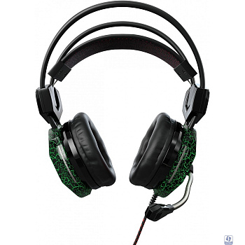 Oklick HS-L500G TOXIC черный 2.2м мониторные оголовье (472656)