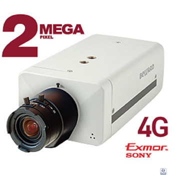 BEWARD B2710-4G Корпусная IP-камера 2Мп, 1/2.9'' КМОП SONY Exmor, microSDHC (до 32 Гб), модуль 2G/3G/4G