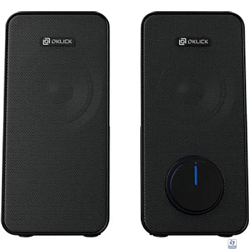 Oklick GMNG OK-175 2.0 черный 10Вт портативные