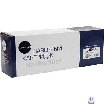 NetProduct CE341A Картридж для HP CLJ Enterprise MFP M775dn/775f/775z, № 651A, C, 16K