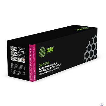 Тонер Картридж Cactus CS-CF213A пурпурный для HP LJ Pro 200 M251/M276 (1800стр.)