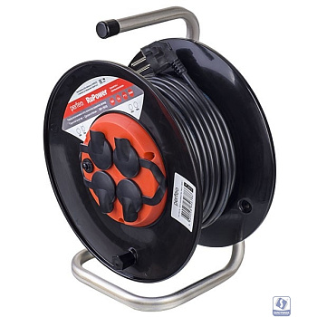 Perfeo удлинитель на катушке без заземления "RU POWER",PF_B4679  (40м 4гн с т/з 16А ПВС 3х1,5 IP44 (РБК16))