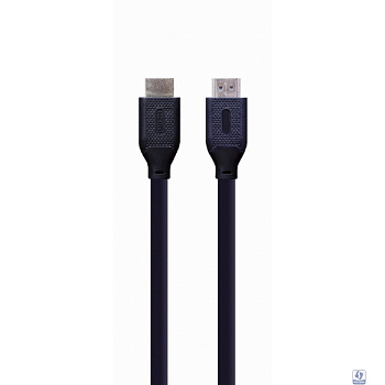 Кабель HDMI Cablexpert 19M/19M, v2.1, 8К, медь, позол.контакты, экран, 1м, черный, пакет (CC-HDMI8K-1M)