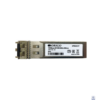 ORIGO OFM431XT/A1A Трансивер SFP+, 10GBase-SR (Duplex LC), 850нм, многомод, до 300м