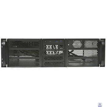 Procase RE306-D6H4-C8-48 Корпус 3U server case,6x5.25+4HDD,черный,без блока питания(2U,2U-redundant),глубина 480мм,MB CEB 12"x10.5",8slot [RE306-D6H4-C8-48]