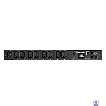 CyberPower PDU41005 (PDU20SWHVIEC8FNET) PDU 1U type, 16Amp,SNMP, plug IEC 320 C20, (8) IEC 320 C13