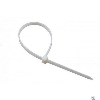 Rexant (07-0150) Стяжка кабельная нейлоновая 150x2,5мм, белая (100 шт/уп)