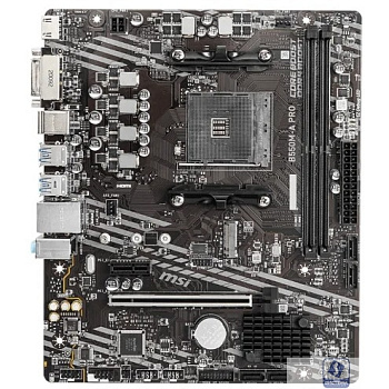 MSI B550M-A PRO Soc-AM4 AMD B550 2xDDR4 mATX AC`97 8ch(7.1) GbLAN RAID+DVI+HDMI