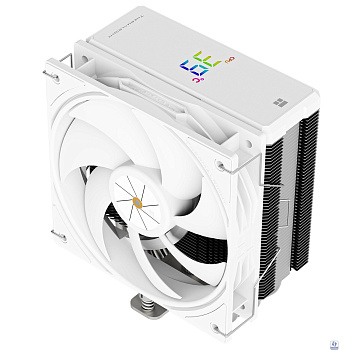 Thermalright Кулер Assassin X 120 R Digital White  LGA115X/1200/1700/1851 (120mm PWM Fan, 4 тепл. трубки 6мм) / TRAX120RDW