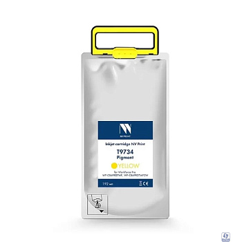 Струйный картридж NV Print T9734 (NV-C13T973400) Yellow для Epson WorkForce Pro WF-C869RDTWF (RIPS), WF-C869RDTWFSW (22 000 стр)
