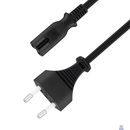 5bites Кабель питания PC305-50A IEC-320-C7 / CEE 7/16 / 220V / 2G*0.50MM / 6A / CCA / 5M