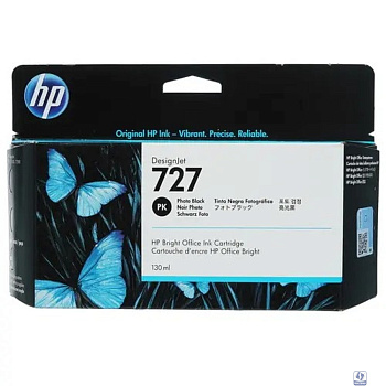 HP B3P23A Картридж №727, Photo Black 