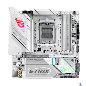 ASUS ROG STRIX B850-G GAMING WIFI (Socket AM5, mATX, 4xDDR5(256GB), DP/HDMI, 2xPCIe 5.0x16, 1xLAN (2.5GbE), Wi-Fi, BT, 2xSATA 6Gb/s, 4xM.2, 2xType-C, 6xUSB 3.2, 2xUSB 2.0)