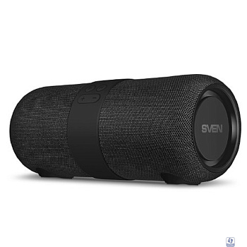 SVEN PS-340, черный (24 Вт, Waterproof (IPx6), TWS, Bluetooth, FM, USB, 3600мА*ч)                      