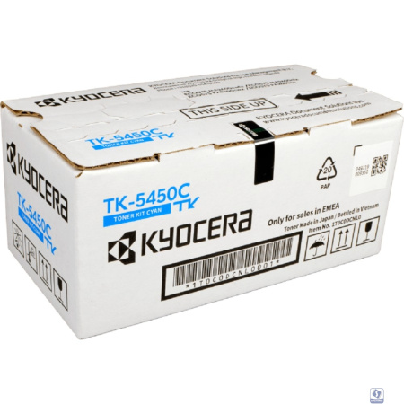 Картридж Kyocera TK-5450C 3000 стр. Cyan для PA2600cx/PA2600cwx/MA2600cwx/MA2600cwfx