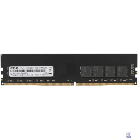 Память оперативная/ Foxline DIMM 32GB 3200 DDR4 CL 22  (2Gb*8)