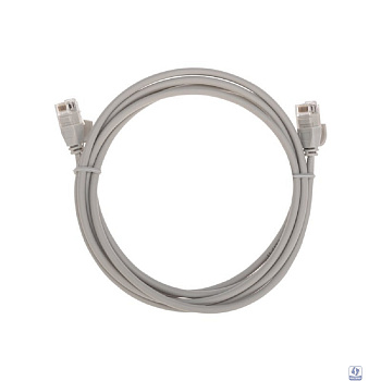 Rexant (02-0380-2) Патч-корд U/UTP, CAT 6A (10G), RJ45-RJ45, 28AWG, LSZH, серый, 2м