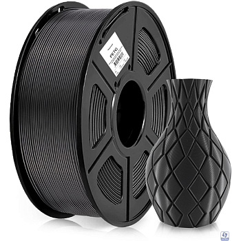 Пластик для принтера 3D Cactus CS-3D-PETG-1KG-BLACK PETG d1.75мм 1кг 1цв.