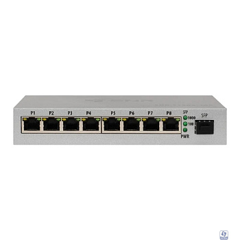 SNR SNR-S1908-1GS Неуправляемый коммутатор уровня 2, 8 портов 10/100Base-TX, 1 порт 100/1000Base-X (SFP)