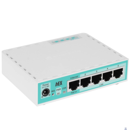 MikroTik E50UG Маршрутизатор проводной, hEX Refresh,  5*1Gbit RJ45, 512MB RAM, Dual-core CPU, USB