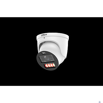 DAHUA DH-IPC-HDW3449HP-ZAS-PV-PRO Уличная купольная IP-видеокамера WizColor 4Мп; 1/1.8” CMOS; моторизованный объектив 2.7~12мм (4x); LED 50м, ИК 50м; сигнализация красно-синей подсветкой; IP67;  метал