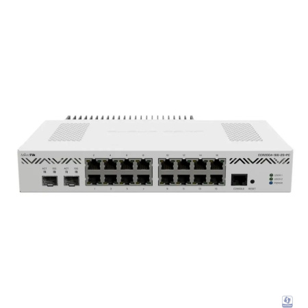 MikroTik CCR2004-16G-2S+PC Маршрутизатор проводной, 16*1Gbit RJ45, 2*10Gbit SFP+