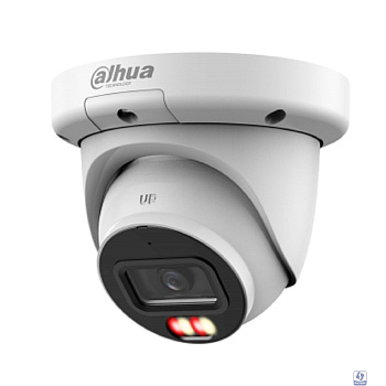 DAHUA DH-IPC-HDW3249QMP-S-IL-0280B Уличная турельная IP-видеокамера с ИИ 2Мп; 1/2.9” CMOS; объектив 2.8мм;  видеоаналитика: SMD 4.0 , AI SSA ; ИК 50м, LED 50м; IP67; MicroSD , PoE; корпус: металл