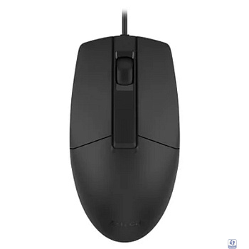 Мышь A4Tech OP-330S черный оптическая (1000dpi) silent USB (3but) [1530241]
