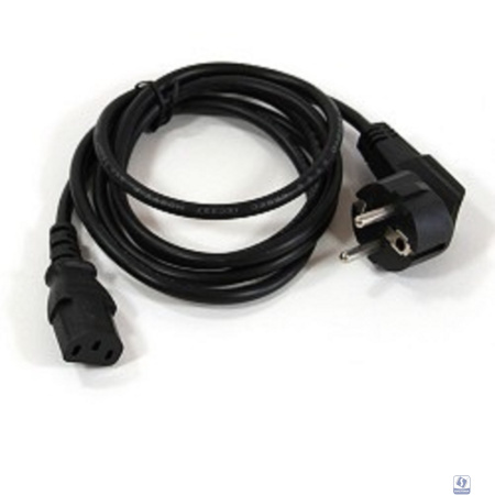 VCOM CE021-CU0.75-1.8M Кабель компьютер-розетка 220V (EURO) <VDE> 3G0,75mm2 VCOM  1,8м