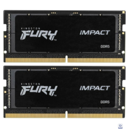 Kingston DDR5 SODIMM 32GB 5600MHz  CL40  (Kit of 2) FURY Impact KF556S40IBK2-32