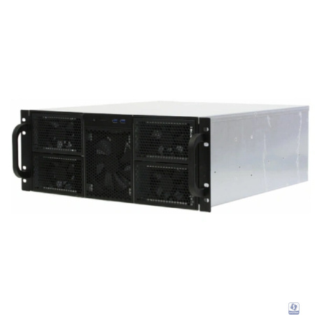 Procase RE411-D0H16-E-55 Корпус 4U server case,0x5.25+16HDD,черный,без блока питания,глубина 550мм,MB EATX 12"x13" [RE411-D0H16-E-55]