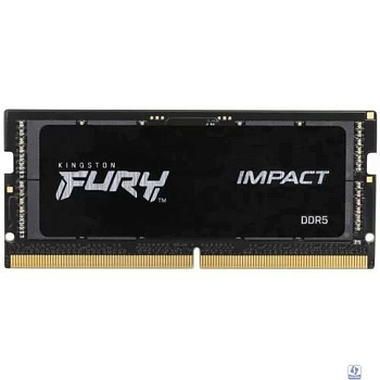 Kingston DDR5 SODIMM 32GB Память оперативная  4800MT/s  CL38  FURY Impact PnP