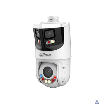 DAHUA DH-SDT4E425-8P-GB-APV1 Уличная купольная PTZ IP-видеокамера , 1/2.7" 8Мп CMOS,, 2.8мм, ИК 30м, Led 30м (панорамный модуль) 1/2.8 4Мп CMOS, F1.6, 5мм–125мм, ИК 100м, Led 50м(PTZ-модуль)
