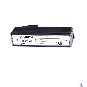 SP-IP/100D Устройство грозозащиты для локальной вычислительной сети (скорость до 100 Мб/с).