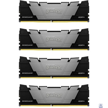 Kingston DDR4 DIMM 32GB 2666MHz  CL13 (Kit of 4) FURY Renegade Black