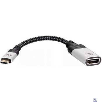 Vcom Адаптер USB 3.1 Type-Cm --> HDMI A(f) 8K@60Hz, 0.15m ,Alum ,VCOM <CU423MV-8K>