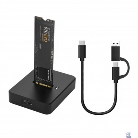 KS-is Док станция 2 в 1 USB для накопителей M.2 NVMe, M.2 SATA (KS-911)