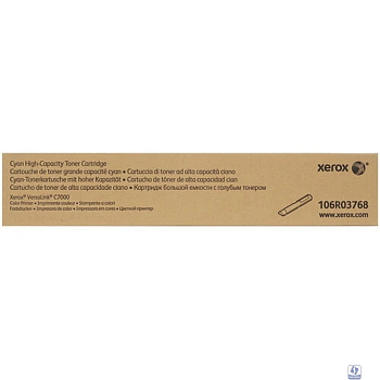 XEROX 106R03768 Тонер-картридж повышенной ёмкости голубой (10,1K) XEROX VersaLink C7000 