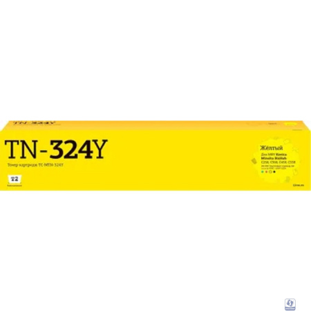             TC-MTN-324Y Тонер-картридж T2 для Konica-Minolta BizHub C258/C458/C558/C658 (26000 стр.) желтый, с чипом