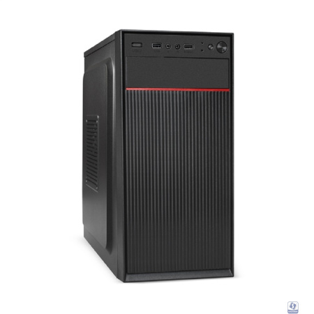 Exegate EX292350RUS Корпус Minitower ExeGate BAA-113-AAA450 (mATX, БП AAA450 с вент. 8см, 2*USB, аудио, черный)