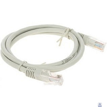 Cablexpert Патч-корд медный UTP PP10-1M кат.5, 1м, литой, многожильный (серый)